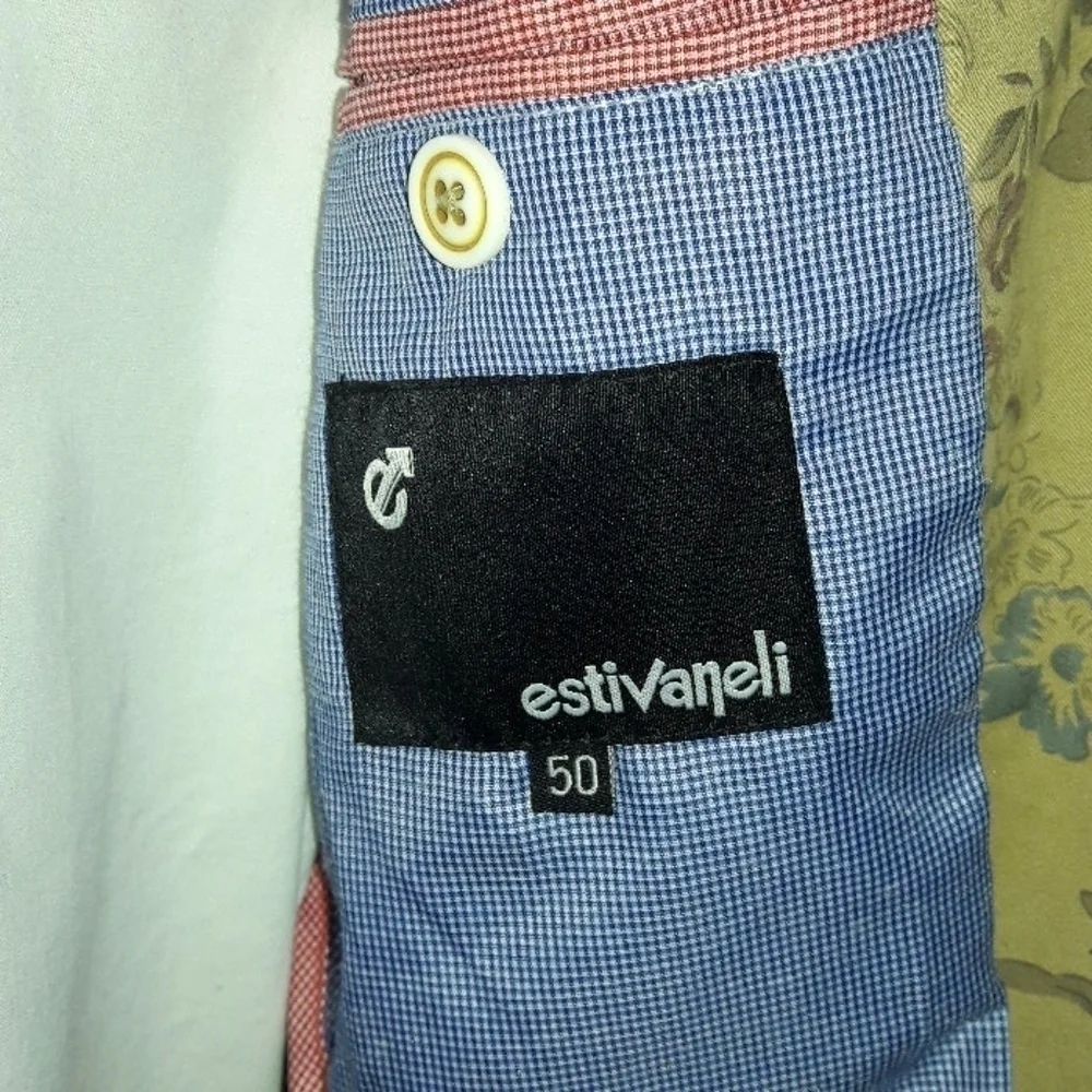 ESTIVANELI Botanical Print Euro Style Sportcoat, 40L